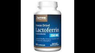 Lactoferrin: The hidden gem of whey and colustrum