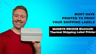 I Finally Found a Label Printer That Just Works — MUNBYN RW403B Review!