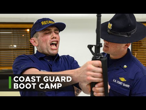 What it’s Like Inside the Coast Guard Bootcamp | A Look at Training at Cape May!
