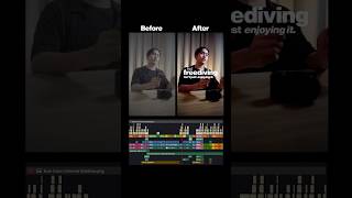 Freediving Anniversary Before and After Editing in DaVinci Resolve