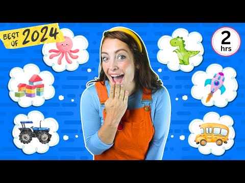 Toddler Learning Video | First Sentences, Counting & Phonics | Farm, Sea & Zoo Animals | Kids Songs