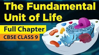 THE FUNDAMENTAL UNIT OF LIFE in 1 Shot | FULL Chapter Cell | Class 9th Biology | NCERT Science