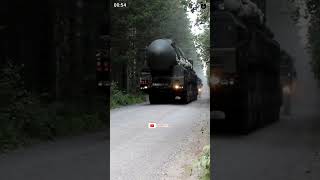 Yars nuclear deterrent missile #viral #russia #missile #nuclear #yars