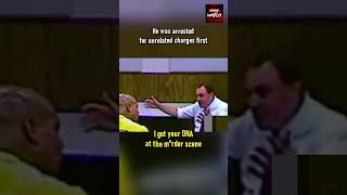 "I got your DNA at the m*rder scene" #courtroom #courtroomdrama #crime #truecrime #shorts