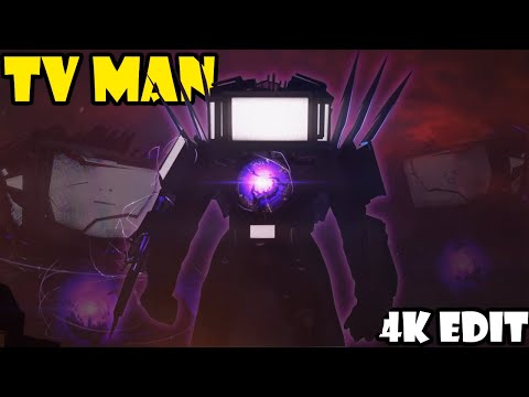 Titan TV Man Edit 4K 60 FPS | Skibidi Toilet |  @DaFuqBoom  #skibiditoilet #edit