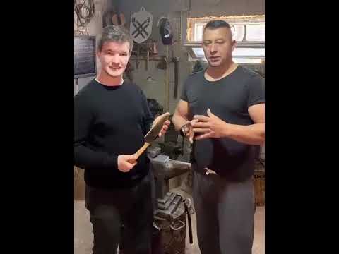 Wooden Design & Forged Blades