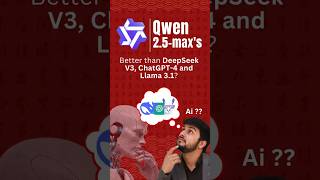 Alibaba Qwen 2.5 - Max: Can It Beat ChatGPT , DeepSeek V3 & Llama 3.1 #AlibabaQwen #QwenMax   #tech