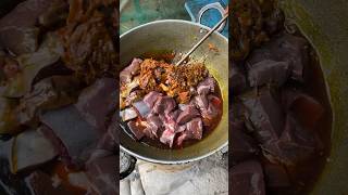 Best Kaleji Fry In Patna🤤😱#mutton #muttoncurry #muttonrecipe #streetfood #nonveg #shorts #food