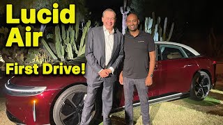 Lucid Air First Drive & Factory News!