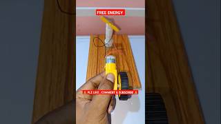Free energy # DIY# Best science project idea for school students