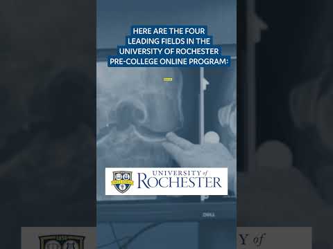 4 Leading Fields In The University of Rochester Pre-College Online Program