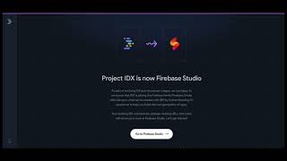 Journey of Project idx  to Firebase studio ||  I tried and Wow