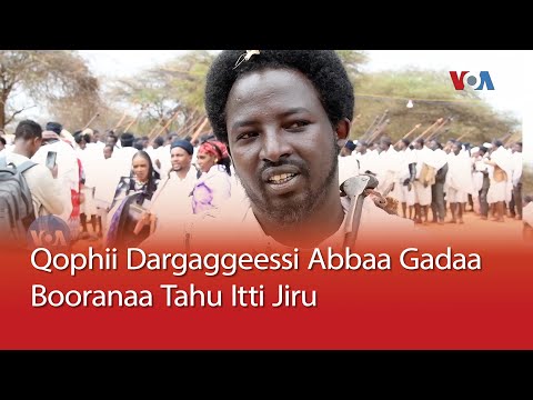 Qophii Dargaggeessi Waggoota 8 Booda Abbaa Gadaa Booramaa Tahu Itti Jiru| VOA Afaan Oromoo
