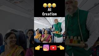 Viral monkey selling perfume in SpiceJet flight ✈️ #aicreation #funny #comedy #memes #funnyideas