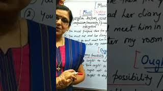 चाहिए ..k sense m 😀 must /should /ought to..kya use kare | must , should, ought to m difference