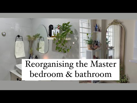 Bathroom ని కూడా organise చేస్తారా? Master bedroom and bathroom reset ||podi idly for breakfast#vlog