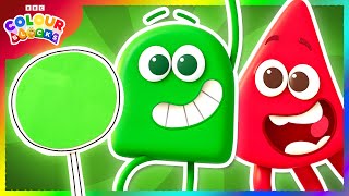Green Means Go! | FULL EPISODE - S1 E7 | Learn Colours - Kids Cartoons | Colourblocks