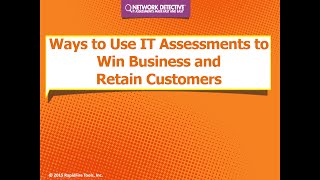 RapidFire Tools - Top Ways IT Pros Use IT Assessments To Guarantee Success