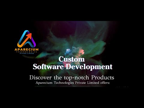 Unlock Innovation with #ApareciumTechnologies: Custom Software Development & Advanced Tech Solutions