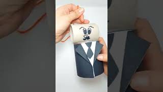 Te muestro cómo hacer una #marioneta con cosas recicladas #reciclar #craft #manualidadesfaciles