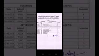 TN-LLB 3years- semester exam Timetable-2023