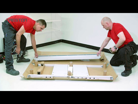 Treston Concept Manual Bench - quick assembly instructions