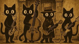 Black Cats Jam the Alley: Deep Bass Jazz to Supercharge Focus & Flow