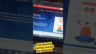 Free Machine Learning Courses #learncode#dataanalyst#MachineLearnin #codergirl #python #datascience