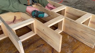 DIY Woodworking Projects - Easy DIY Tool Rack for Beginners to Organize Your Home