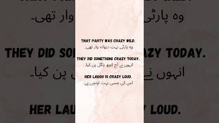 How To Use "Crazy" | Short English Sentences #shorts #ytshorts #english #viral