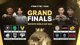 Free Fire EWC Grand Finals | Esports World Cup 2025 | Hindi Co-Stream Live | #freefire #ewc2025