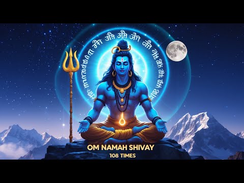 Om Namah Shivaya 108 Times 🕉️|The Ultimate Mantra for Peace, Healing & Inner Power