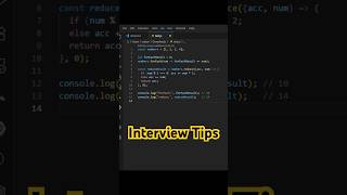 Foreach vs Reduce #javascript #interviewtips #reduce #mernstack