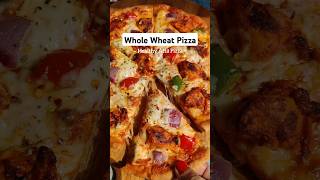 Whole Wheat Pizza Recipe 👆💫😍 #shorts #youtubeshorts #ytshorts #shortsfeed #shortsvideo