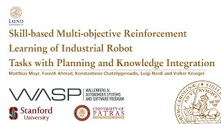 Skill-based Reinforcement Learning of Robot Tasks with Planning & Knowledge Integration - IEEE ROBIO
