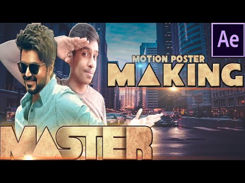 After Effects Tutorial:MASTER simple 3d Motion poster making|தமிழ்|UK EDITS MDU.#motionposter