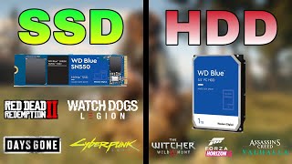 HDD vs SSD - is hdd enough in 2022? | Test in 9 Games (Loading\FPS)
