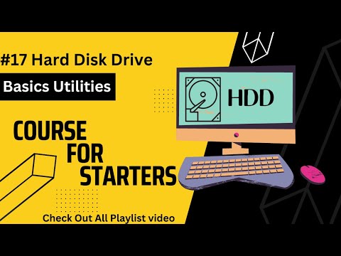 Hard Disk Drive  | Basic Utilities #17 | Basic Computer | English