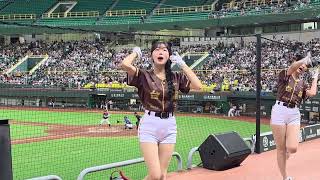 4K#安芝儇 #葉保弟 2025.05.30#台鋼雄鷹 vs #富邦悍將 #台鋼雄鷹啦啦隊 #wingstars