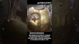 Battle of Waterloo breastplate #napoleon #france #waterloo