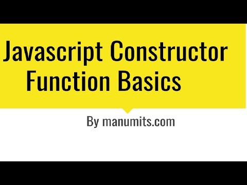 Javascript Constructor funtion basics  call +917386777822 for training callroom/online