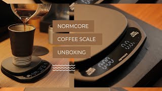 Normcore Scale Unboxing + Brew Test. #coffee #normcore