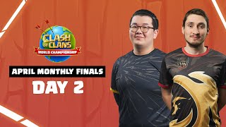 World Championship: April Monthly Finals | Day 2 | #ClashWorlds | Clash of Clans