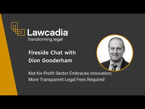 Fireside Chat with Dion Gooderham | Innovative Approaches in Not-for-Profit Sector