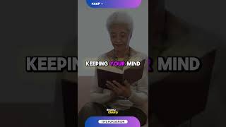 Keep Your Mind Engaged  #adviceforelderly #motivation #healthandwellnessforseniors