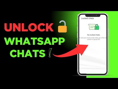 How To Unlock WhatsApp Chats