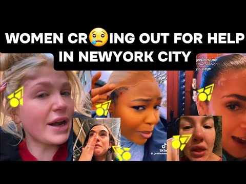 THINGS ARE GETTING OUT OF H!!£ND IN NEWYORK CIDY¿ WÕEMEN ARE CRŸING  OUT4  HELP❗️Strager! stop this!