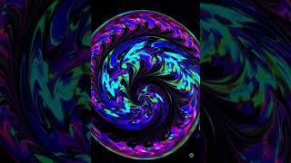 Hypnotic Fractal Art simple #fractalanimation #art