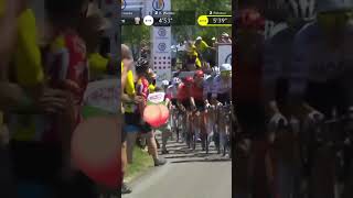 That was not on my Tour de France bingo card 🤣#TDF2024 #letourdefrance #cyclingfans