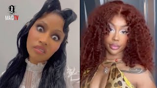 "Bish Fat Chubby & Skinny" Nicki Minaj Drags SZA In Online Twitter Beef! 🥊